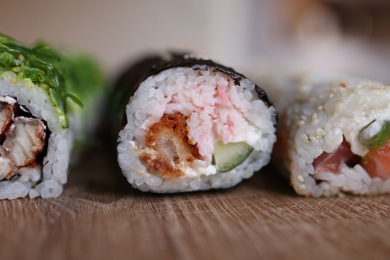 Mastering the First Impression: Your intriguing post title goes here Delicious assortment of traditional sushi rolls with fresh ingredients, perfect for seafood lovers.